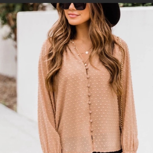 Pink Lily Tops - Pink Lily Blouse